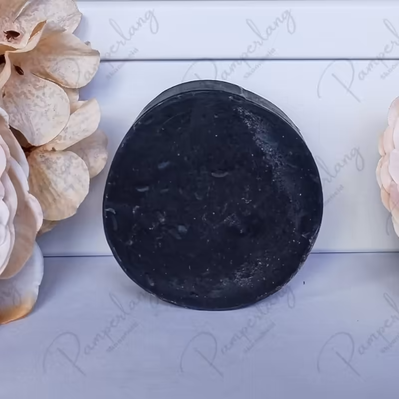 Pamperlang product handmadesoap charcoal 100g